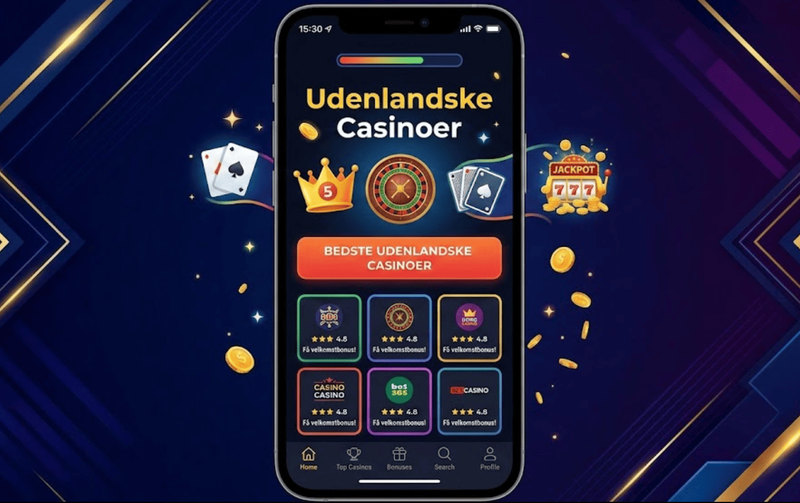 Spil på udenlandske casinoer i 2026
